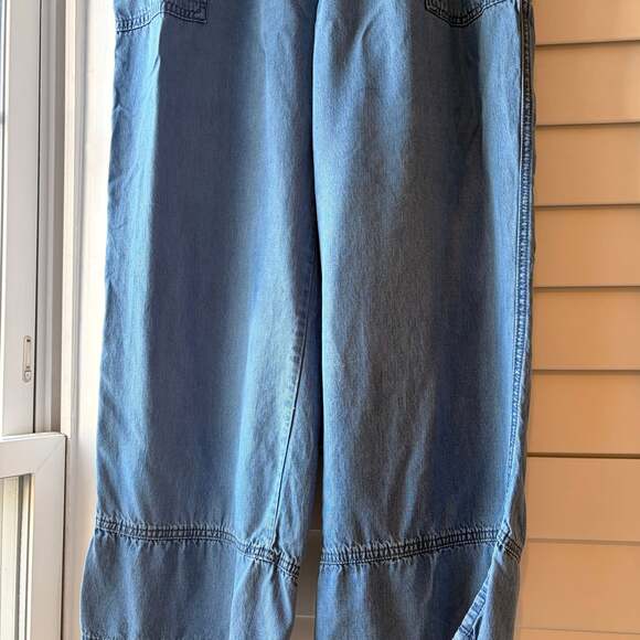 Westbound Women's Blue Denim Mid Rise Straight Ankle Pant Size S - Picture 3 of 9